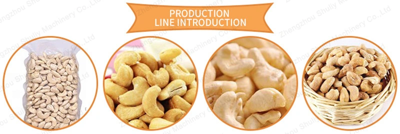 200kg Per Hour Cashew Nut Shelling Peeling Grading Machine for Hot Sale