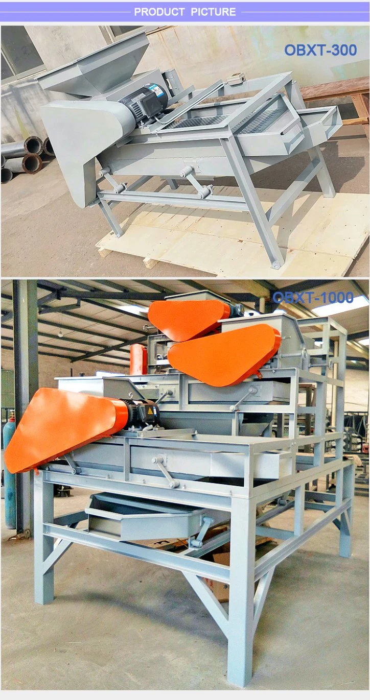 High Efficiency Nuts Hazelnut Sheller Cracker Almond Apricot Cracking Shelling Machine