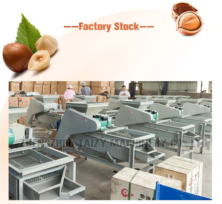 Hot Sale Hazelnut Pecan Nuts Dehulling Cracking Nut Huller Cracker Breaking Almond Shelling Machine