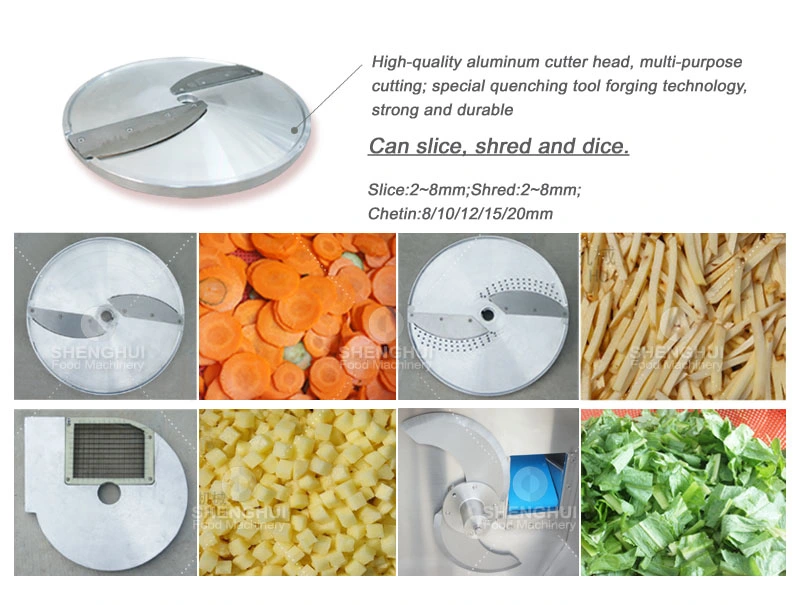 Automatic Fruit Cutting Equipment Root Vegetable Slicing Machine Taro Dicing Machine Potato Shredder Kitchen Equipment Leafy Vegetable Cutting Machine