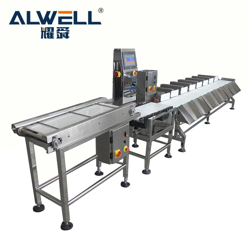 Automatic Meat Fish Shrimp Grading Sorting Weight Sorting Machine