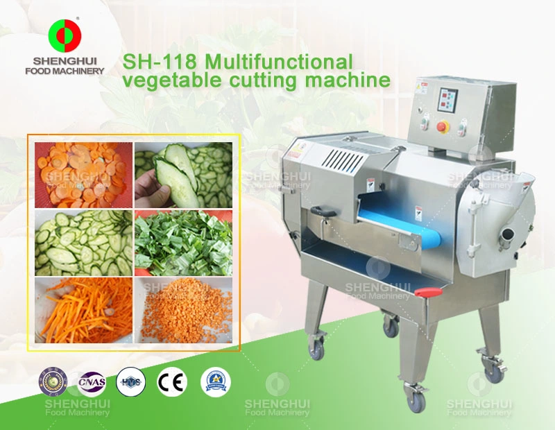 Automatic Fruit Cutting Equipment Root Vegetable Slicing Machine Taro Dicing Machine Potato Shredder Kitchen Equipment Leafy Vegetable Cutting Machine