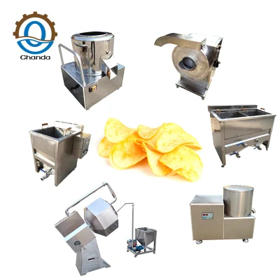 Промышленная машина для обезжиривания жареного замороженного картофеля фри, линия по производству картофельных чипсов, цена