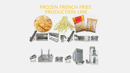 Машина для производства картофеля фри, линия по производству картофельных чипсов и картофеля фри