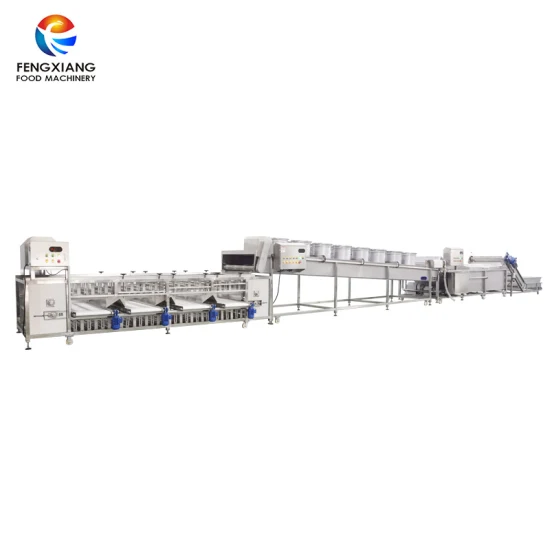 Промышленная линия по производству машин для мытья, сушки и сортировки сладкого картофеля/апельсинов/яблок/фруктов