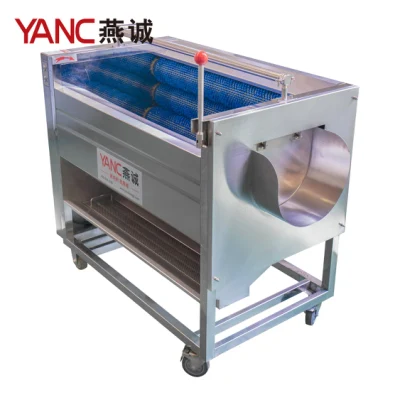 Yc-X1000-7 щеточный ролик машина для очистки и очистки корнеплодов картофеля