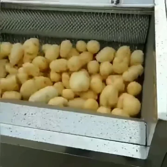 Машина для мытья и очистки картофеля и имбиря